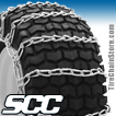 Snow Blower, Lawn Tractor, ATV, Skid Steer & Fork Lift Tire Chains - Click Here